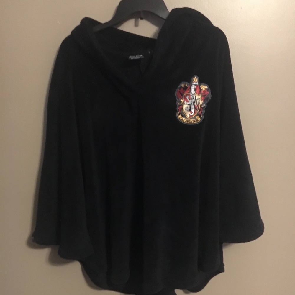 Fuzzy Harry Potter hood